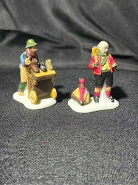 Dept 56 Cobbler and Clock Peddler